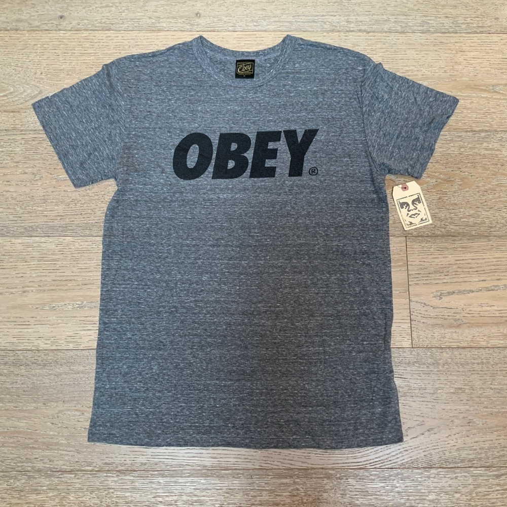 Obey Font Tee